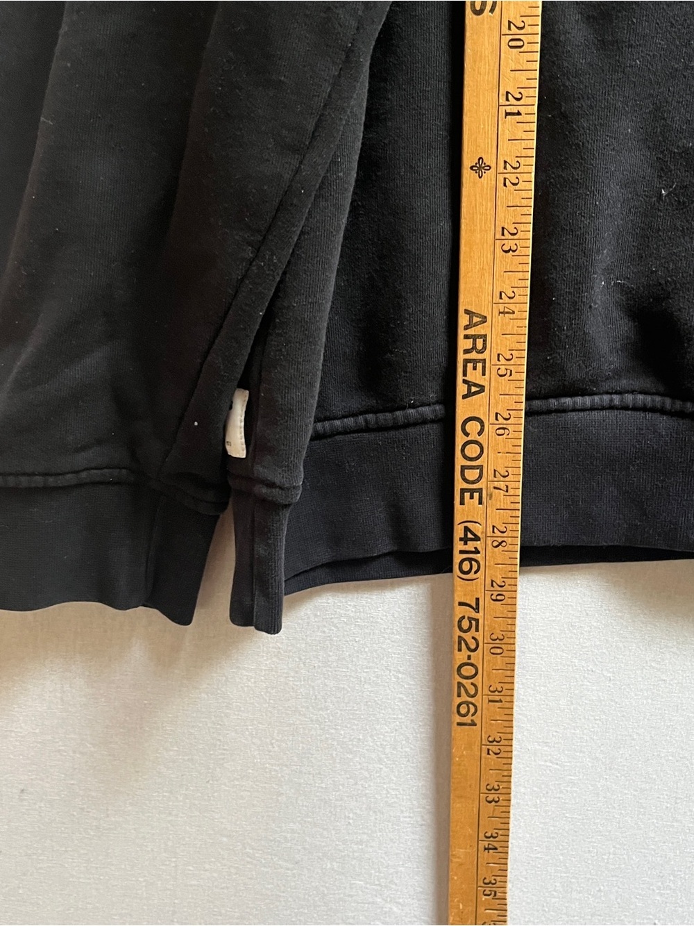 Roots Black Logo Cotton Fleece Casual Sweatshirt XXL - Picture 7 of 8